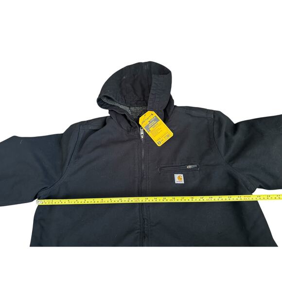 NEW Carhartt Washed Duck Sherpa Lined Jacket Womens 2xl OJ4392 NWT - Picture 8 of 8